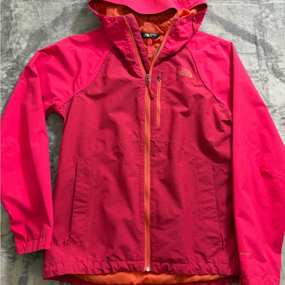 The North Face Women's Pink Red Hooded Jacket